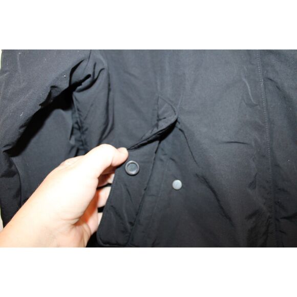 Lululemon size 4 womens down quilted reversible black jacket - Picture 7 of 14